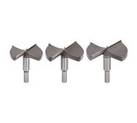 flintronic 3Pcs Forstner Punte per Legno, 65mm70mm80mm Forstner Drill Bit Punta da Trapano Sega a Tazza Lavorazione del Legno Foro ha Veduto Ideali per Fori nel Legno Ciechi o Passanti, con Scatola