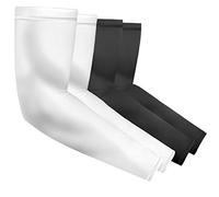 flintronic 4 Pair Manicotto Braccio UV Protezione, Manicotti Braccio Anti UV, Manicotti Traspirante Altamente Elastico, Manicotti Sportivi Unisex, Maniche di Ghiaccio Raffreddamento, Solare UPF 50+