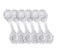 flintronic 6 Pezzi Clip Magnetiche Riflettenti, Riflettore di Avvertimento di Sicurezza Notturna per Vestiti, Zaino, Carrozzina, Bianco