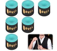 flintronic 6 Pezzi Gessetti da Biliardo, Gessetti da Biliardo e Snooker Professionale, Gessetto Biliardo Antiscivolo, Accessori per Tavolo da Biliardo per Appassionati e Professionisti(Verde)