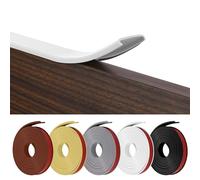 flintronic Bordatura Autoadesiva per Mobili a Forma di U, Nastro Perimetrale Flessibile, Striscia di Protezione del Bordo del Desktop per Fai-da-te, Armadi, Bordi di Piani di Lavoro 5m×18mm