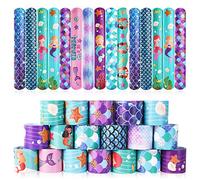 flintronic Braccialetti Slap, 30Pezzi Slap Bracelets, Bracciali a Scatto, Schiaffo Bracciali Gadget per Compleanno Festa Bomboniere Regalo per Bambini Ragazze Ragazzi