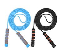 Flintronic Corda per Saltare, 2,6m/2,8m/3m Corda Da Salto Regolabile, Salto della Corde con Impugnatura Antiscivolo, Corda per Fitness, Perdita di Peso, Allenamento, per Uomini e Donne Bambini