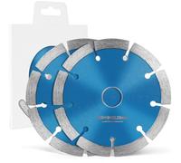 Flintronic Disco da Taglio Diamantato, Disco Diamantato, 2 Pezzi 125mm Cemento Glass Cutting Disc, per il Taglio di Porcellana, Ceramica Dura, Piastrelle, Marmo, Granito, Calcare