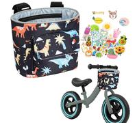 flintronic Flitronic Cestino per Bicicletta per Bambini, Cestino da Manubrio, Anteriore per Impermeabile per Bambini e Bambine, per Staccabile con Motivo a Cartoni Animati per Bicicletta/Scooter