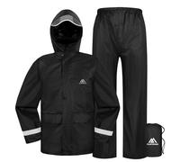 flintronic Giacca impermeabile Rain Jacket, Impermeabile Leggero Antivento con Cappuccio, per Bambini e Bambine, Impermeabile da Esterno per la Pioggia,L (11-12 anni)