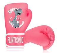Flintronic Guantoni da Boxe per Bambini, Guantoni Boxe per 3-8 Anni Ragazze e Ragazzi, Guanti da Box per Bambini, Guanti da Box da Allenamento per Sparring Junior, Muay Thai, MMA, Arti Marziali (6OZ)