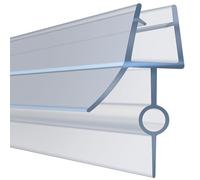 Flintronic Guarnizione Doccia Sottoporta 80cm, Perfetto per Porte in Vetro da 4-6mm, Guarnizione Box Doccia con Bordo in Gomma Extra Spesso, Prova di Perdite -per Tutti i Tipi di Doccia(2 Pezzi)
