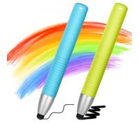 flintronic Kids Stylus Pens, 2 Pezzi Pennino per Tablet per Bambini, Penne Stilo Per Bambini Per Touch Screen, Pennino Capacitivo per Tutti i Telefoni iOS e AndroidTablet, iPhone iPad Kid-Edition