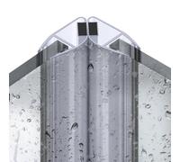 Flintronic Magnetiche Guarnizione Doccia 100CM, Perfetto Guarnizione per Porte Vetro da 6-8mm, con Bordo in Gomma Extra Spesso, Lunghezza Regolabile per Tutti i Tipi di Box Doccia(2Pezzi)