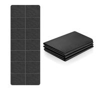 Flintronic Materassino Fitness Pieghevole, 183x61CM Tappetino Yoga Antiscivolo Pieghevole, Tappetino Yoga Antiscivolo in TPE Spesso 4mm, Tappetini yoga da Viaggio per Fitness yoga Pilates Sport