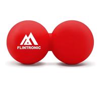 Flintronic Palline Massaggio, Lacrosse Ball, Portatile Massage Ball, Sfere da Massaggio, Pallina Massaggi Piedi, Pallina Massaggi Muscolare per Deep Tissue Massage, Rilascio Miofasciale (Rosso)