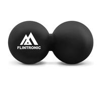 Flintronic Palline Massaggio, Lacrosse Ball, Portatile Massage Ball, Sfere da Massaggio, Pallina Massaggi Piedi, Pallina Massaggi Muscolare per Deep Tissue Massage, Rilascio Miofasciale (Nero)
