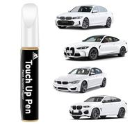 flintronic Penna Ritocco Carrozzeria, 12 ml Ritocco Vernice Auto, Penna per Rimuovi Graffi Auto per Riparazione Graffi, per Riparare Piccoli Graffi Vernice compatibile con Peu-geot models-Bianco