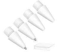flintronic Punta per Apple Pencil, 4 Pezzi Punte Tips, Alta Sensibilità Punte, Punta Ricambio Accessori, per Apple Pencil 1a e 2a Generazione, Compatibile con Apple Pencil Punta (Bianco *4)