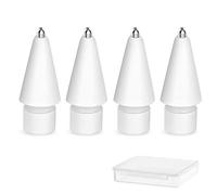 flintronic Punta per Apple Pencil, 4 Pezzi Punte Tips, Alta Sensibilità Punte, Punta Ricambio Accessori, per Apple Pencil 1a e 2a Generazione, Compatibile con Apple Pencil Punta (Standard *4)
