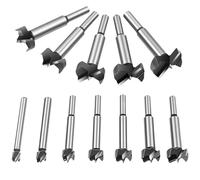 Flintronic Punte Trapano,Set 12 Punte(10-12-15-18-20-22-25-26-28-30-32-35mm) per Ceramica, Muro, Legno, Metallo in Scatola di Plastica