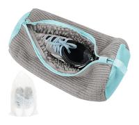 Flintronic Scarpe Borse per Bucato, Lanugine Riutilizzabile Proteggi Scarpe, per Proteggere le Scarpe,Calzini, Pulizia Efficiente, Riutilizzabile e Resistente- Grigio