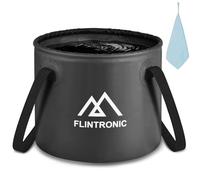 Flintronic Secchio per Acqua Pieghevole, 20L Secchio Pieghevole per Campeggio, Secchi Leggeri Portatili per Esterno per Viaggiare Pesca Escursionismo Nautica