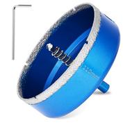 Flintronic Sega a Tazza Diamantata, Punte per Trapano Diamantate, 110mm