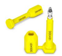 Flintronic Sigilli di sicurezza per container, 10 Pezzi Sigilli A Chiodo Con Elevata Garanzia Di Sicurezza, per Chiusura Container, Rimorchi, Motrici, Vagoni Ferroviari Stampa Numerazione Progressiva