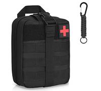 Flintronic Smontabile EMT Borsa di Primo Soccorso Sacchetto Emergenza Tattica Medico Pacco per Campeggio Paintball Arrampicarsi Escursionismo