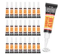 Flintronic Super Colla, Colla Ad Olio Ad Alta Resistenza, Gel-24pz | Super Attack Colla Forte Istantanea, Per Plastica, Vetro, Lgno, Pietra, Artigianato Fai Da Tte, Molti Altri Materiali, 3g