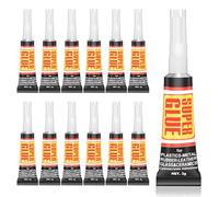 Flintronic Super Colla, Colla Ad Olio Ad Alta Resistenza, Liquido-12pz | Super Attack Colla Forte Istantanea, Per Plastica, Vetro, Lgno, Pietra, Artigianato Fai Da Tte, Molti Altri Materiali, 3g