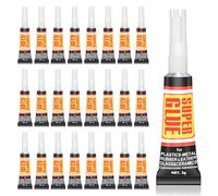 Flintronic Super Colla, Colla Ad Olio Ad Alta Resistenza, Liquido-8pz | Super Attack Colla Forte Istantanea, Per Plastica, Vetro, Lgno, Pietra, Artigianato Fai Da Tte, Molti Altri Materiali, 3g