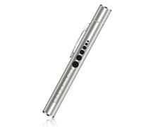 flintronic Torcia Penna LED, LED Penlight Lampada Diagnostica, Professionale Clinical Pen Esame, Oftalmico Pupilla Check Pen Light con il calibro della pupilla per Doctor Nurse con Clip da Tasca