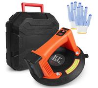 Flintronic Ventose Elettriche per Vetro, Vuoto Ventose Sollevatore, Ventose per Piastrelle con Custodia per il Trasporto, Portata Oltre 350LBS, per Piastrelle, Vetro, Metallo, Plastica, Legno, Porte