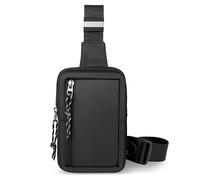 flintronic Zaino Monospalla Uomo, Borsa a Tracolla Uomo Donna, Mini Borsa a Tracolla Traspirante, Zaino Monospalla Piccolo Leggero per Viaggi Escursionismo Ciclismo Campeggio all'Aria Aperta