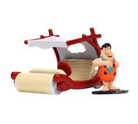 The Flintstones 1:3 2 Fred Flintstones Flintmobile Pressofuso Auto E Figura