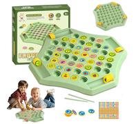 Flip Chess Memory, Flip Match Board Game, Fruit and Animal Flips Chess Memorys Games, Intellectual Flip-to-Win Game, Family Game, Social Gatherings (Fruit)