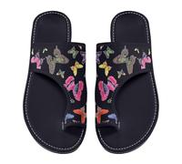 Flip Flop - Sandali estivi da donna, con infradito e infradito, Nero , 40 EU