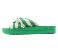 FLIP*FLOP Zoccoletto verde / bianco naturale Donna FLIP*FLOP 41