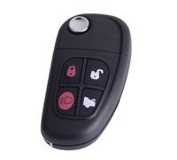 Flip Key Fob Case Shell 4 Button Fit for Jaguar S-Type X-Type XJ8 XJR