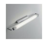 FLIP LAMPADA DA PARETE IN METALLO CROMATO CON TUBO LED 8W