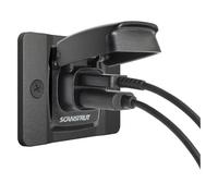 Flip Pro Fast Charge Doppia presa USB con lunetta frontale