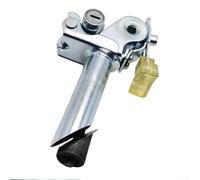 Flip Seat Post Lock per E-Bike con tubo diritto zincato design chiusura esterna e cuscinetto di pressione vano batteria (B)