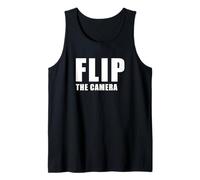 Flip The Camera - Funny Trending Meme Minimal Text Canotta