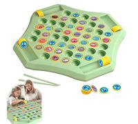 Flipfun Flip-Match Board Game for Kids, Flip Memory Chess, Memory Chess Game for Kindergarten Gathering Activity (Traffic patterns)
