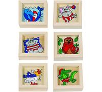 Flipper Animali, 6, 5 x 6, 5 x 1, 7 cm