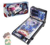 Flipper da Tavolo per Bambini, Classico Galaxy Retro Pinball con Punteggio Digitale e Effetti Sonori, Migliora la coordinazione mano-occhio e la velocità di reazione