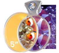 Flipper DeepSee Viewer Clear Orange Filter Attachment for Flipper DeepSee Viewer MAX 5" Magnetic Aquarium Glass Magnifier for Coral Color Correction, Reef Photography and Aquarium Videography