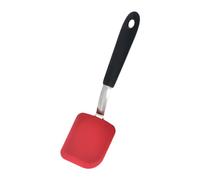Flipper resistente al calore, spatola in silicone, piccola spatola per cucina, resistente al calore, spatola da cucina, presa comoda, rivestimento antiaderente per facilitare la cottura,