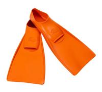 Flipper SwimSafe 1100 - pinne da nuoto per bambini e ragazzi, in arancione, misura 22 - 24, in gomma naturale, come ausilio al nuoto