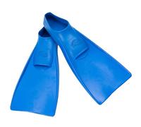 Flipper SwimSafe - pinne da nuoto per bambini e adolescenti, in blu o arancione, in gomma naturale, per nuotare e divertirsi spensieratamente