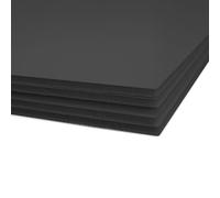 Flipside Products Total Black - Pannello in schiuma da 40,6 x 50,8 cm, double-face, con anima nera, spessore 0,6 cm, per fotografie, progetti artistici, presentazioni, esposizione e segnaletica