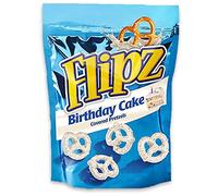 Flipz pretzel ricoperti al gusto torta di compleanno